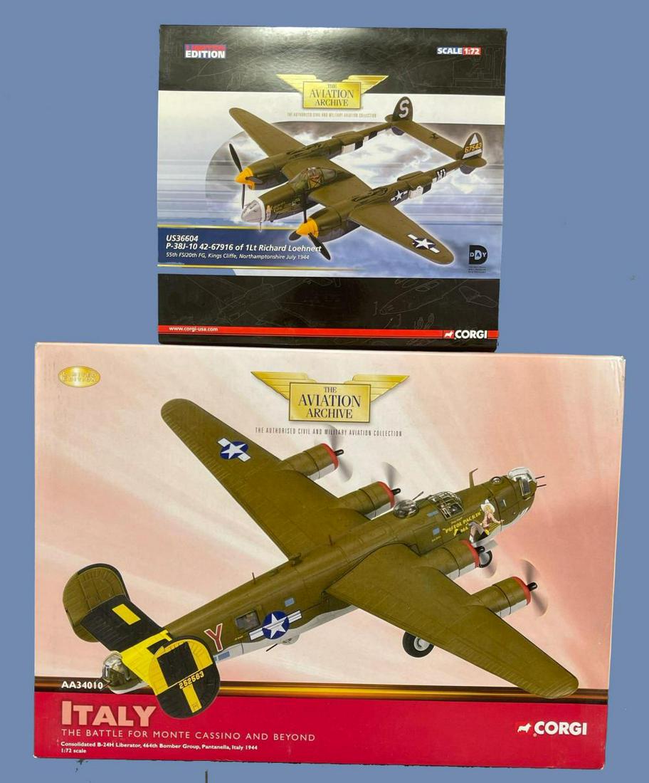 2 Corgi 'Aviation Archives' Limited Edition 1:72 Scale (1 of 9)
