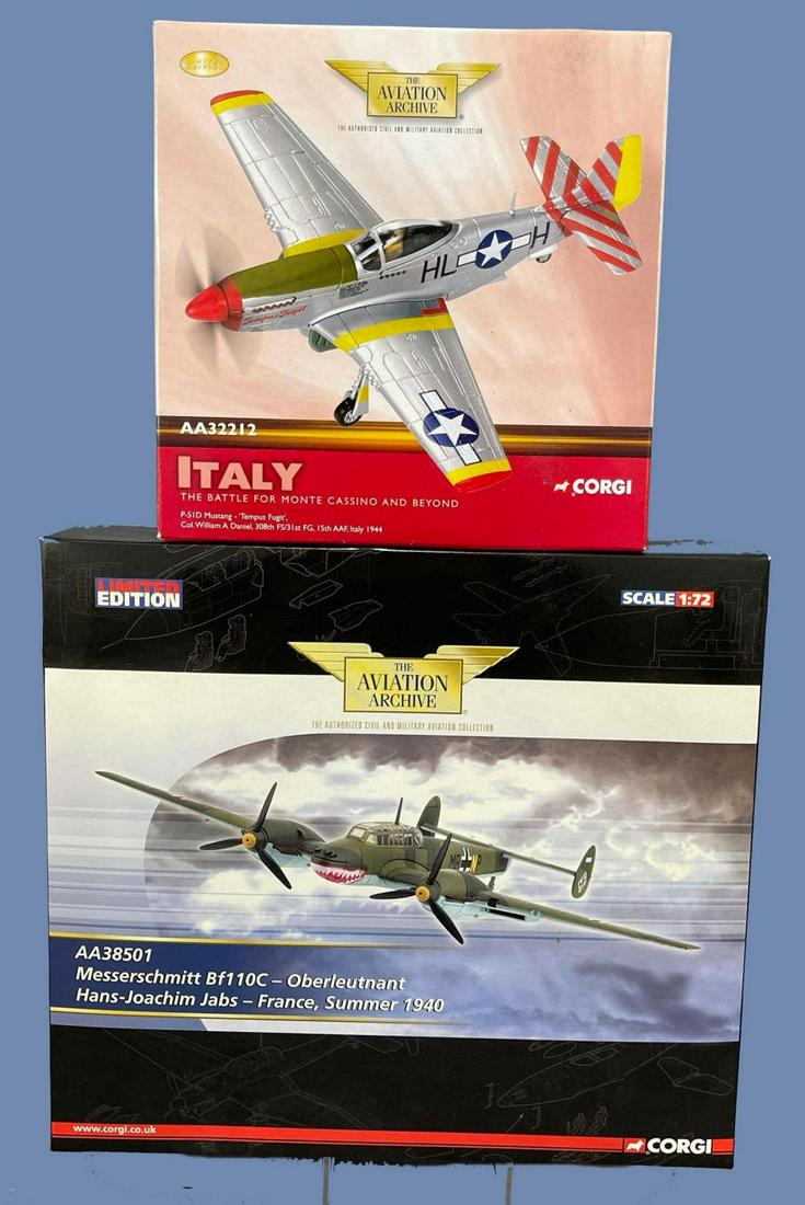 2 Corgi 'Aviation Archive' 1:72 Scale Diecast Model (1 of 11)