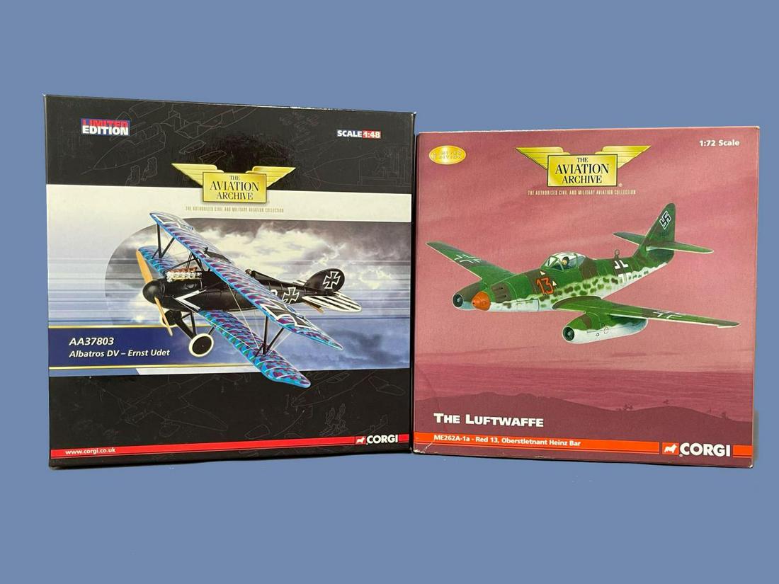 2 Corgi 'Aviation Archive' 1:48, 1:72 Scale Diecast (1 of 9)