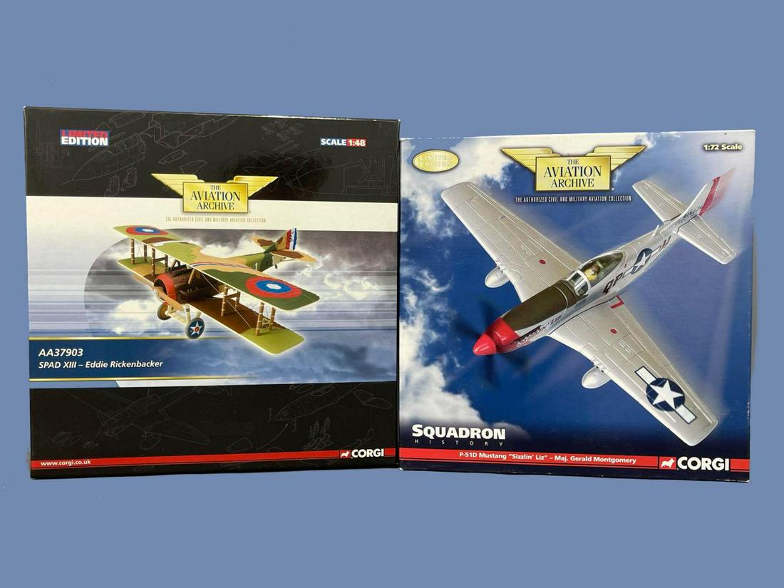 2 Corgi 'Aviation Archive' 1:48, 1:72 Scale Diecast (1 of 9)