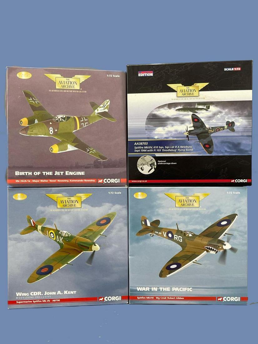 4 Corgi 'Aviation Archive' 1:72 Scale Diecast Model (1 of 11)