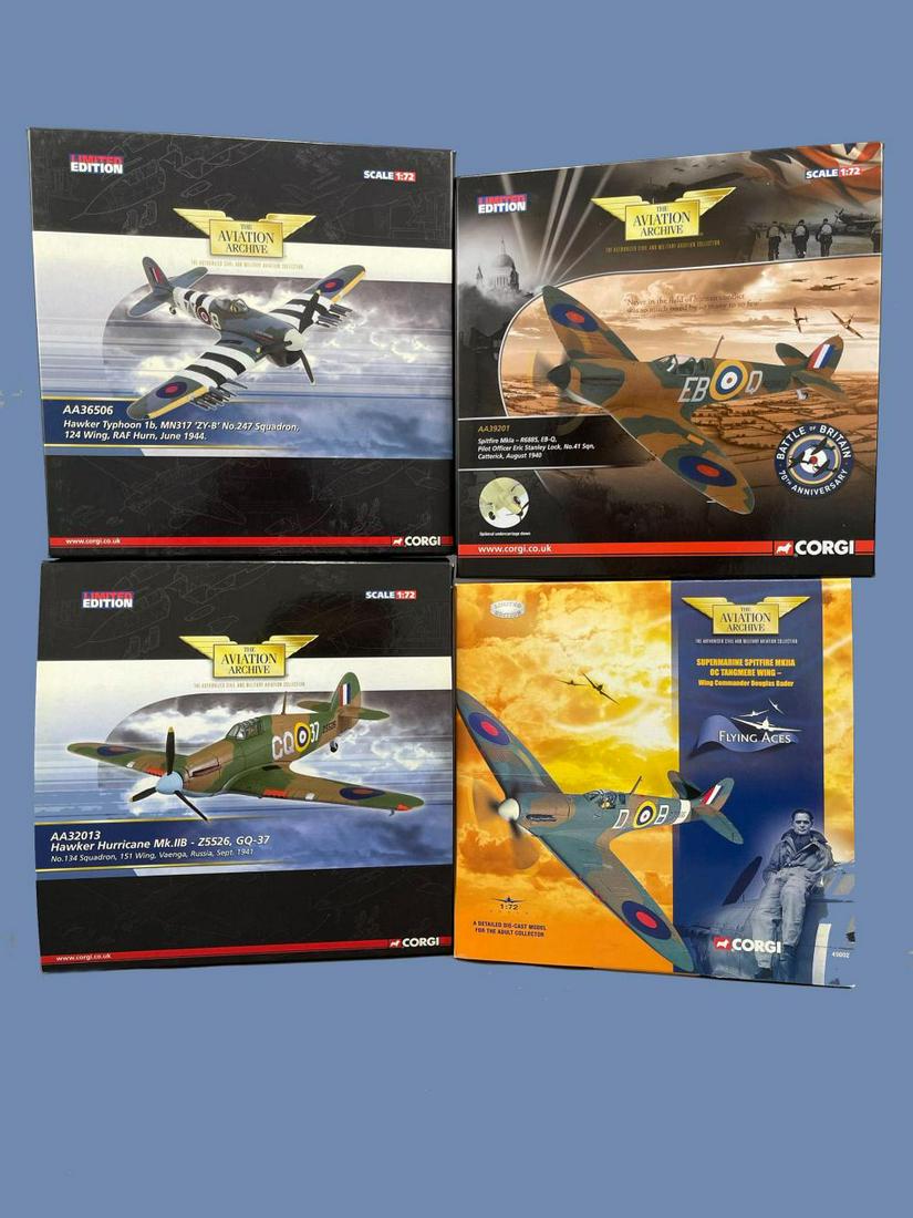 4 Corgi 'Aviation Archive' 1:72 Scale Diecast Model (1 of 12)