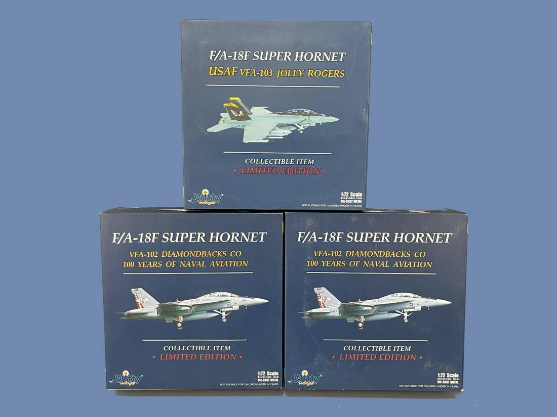 3 Witty Wings Limited Edition 1:72 Scale Diecast Model (1 of 10)