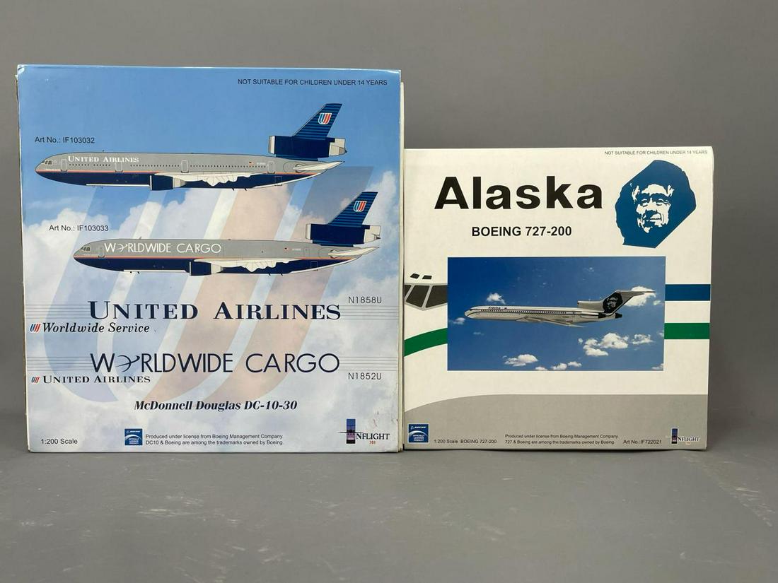 2 Inflight 200 Models 1:200 Scale Model Airplanes (1 of 11)