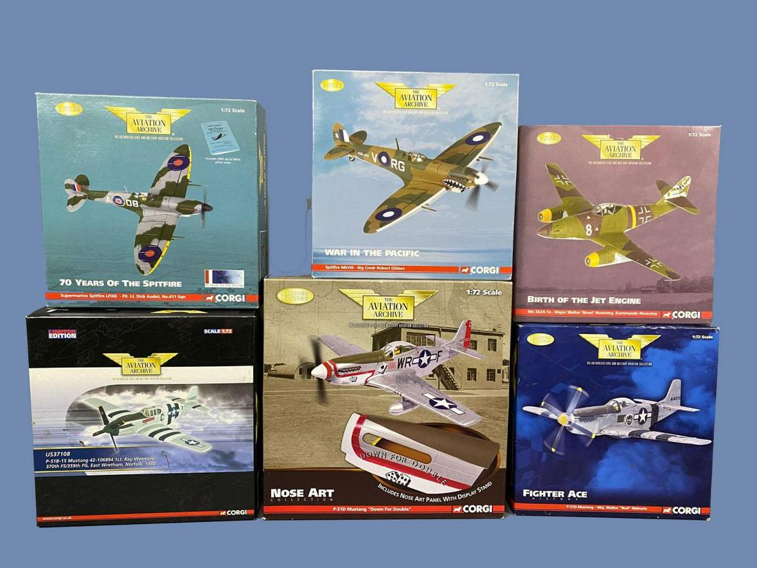 6 Corgi "Aviation Archive" 1:72 Scale Diecast Model (1 of 13)