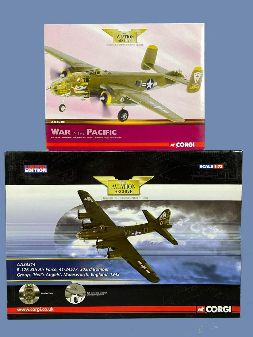 2 Corgi The Aviation Archives Diecast Model Airplanes (1 of 9)