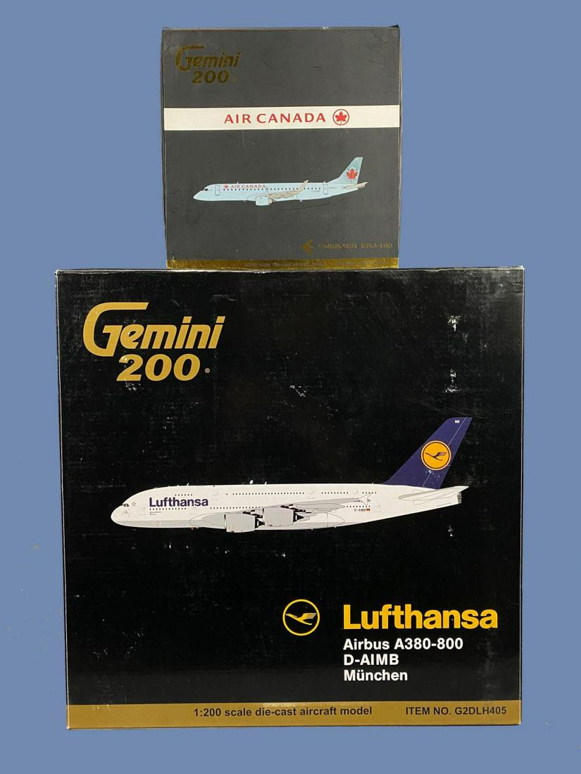 2 Gemini 200 1/200 Scale Die Cast Aircraft Models (1 of 9)
