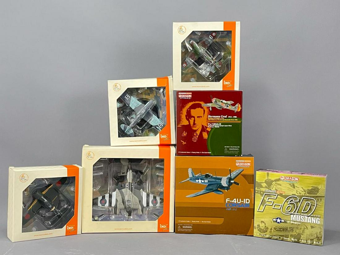 7 Dragon Wings and IXO Junior Models 1:72 Scale Diecast (1 of 18)