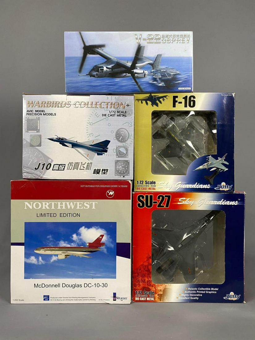 5 Assorted Model Aircraft (1 of 13)