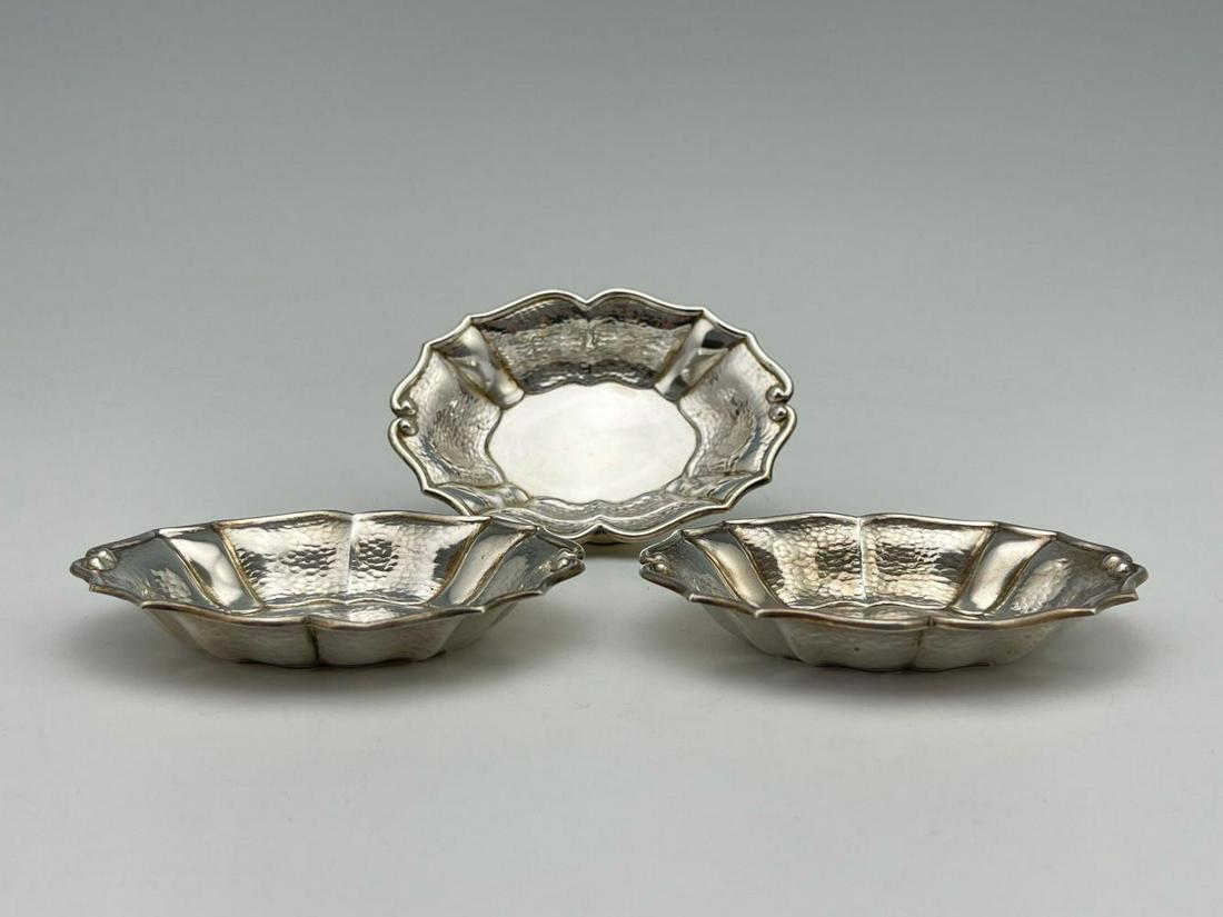 3 Peruvian Sterling Silver Dishes (1 of 13)