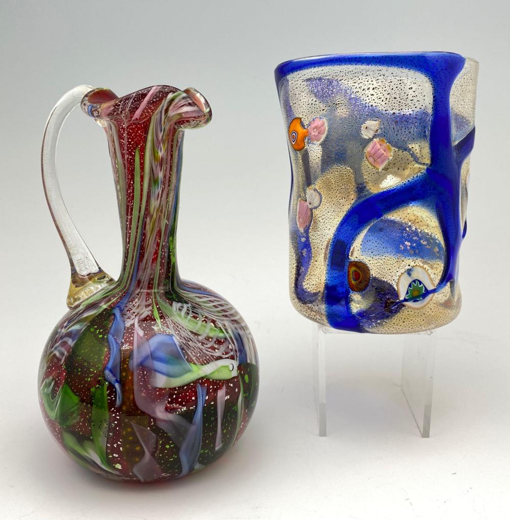 2 Pieces Murano Art Glass (1 of 13)