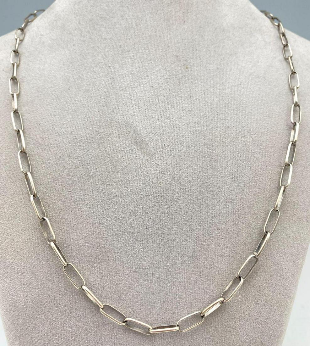 Navajo Sterling Silver Link Chain (1 of 5)