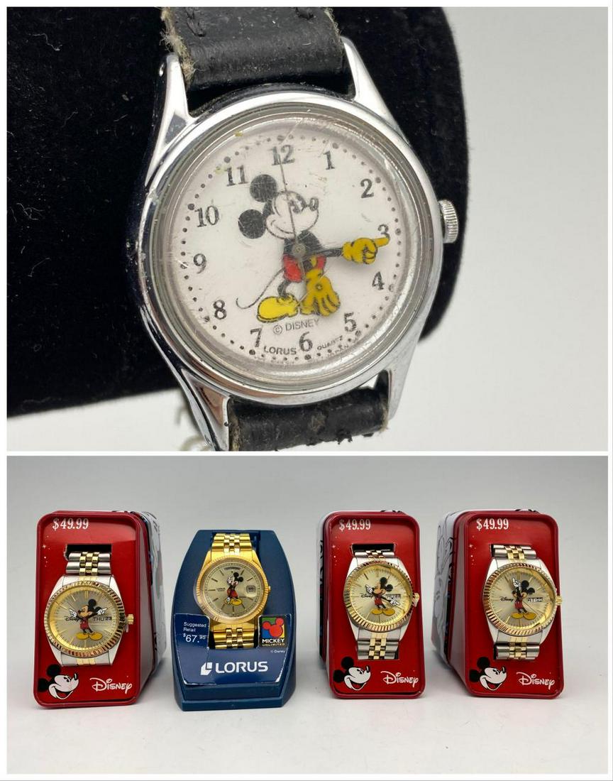 5 Disney Mickey Mouse Watches (1 of 20)