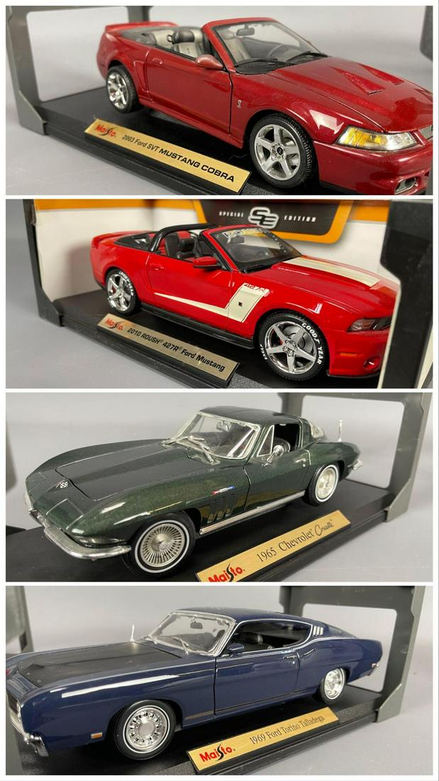 4 Maisto Model Cars (0437) on Oct 17, 2021 Clark's Auction Company in CA