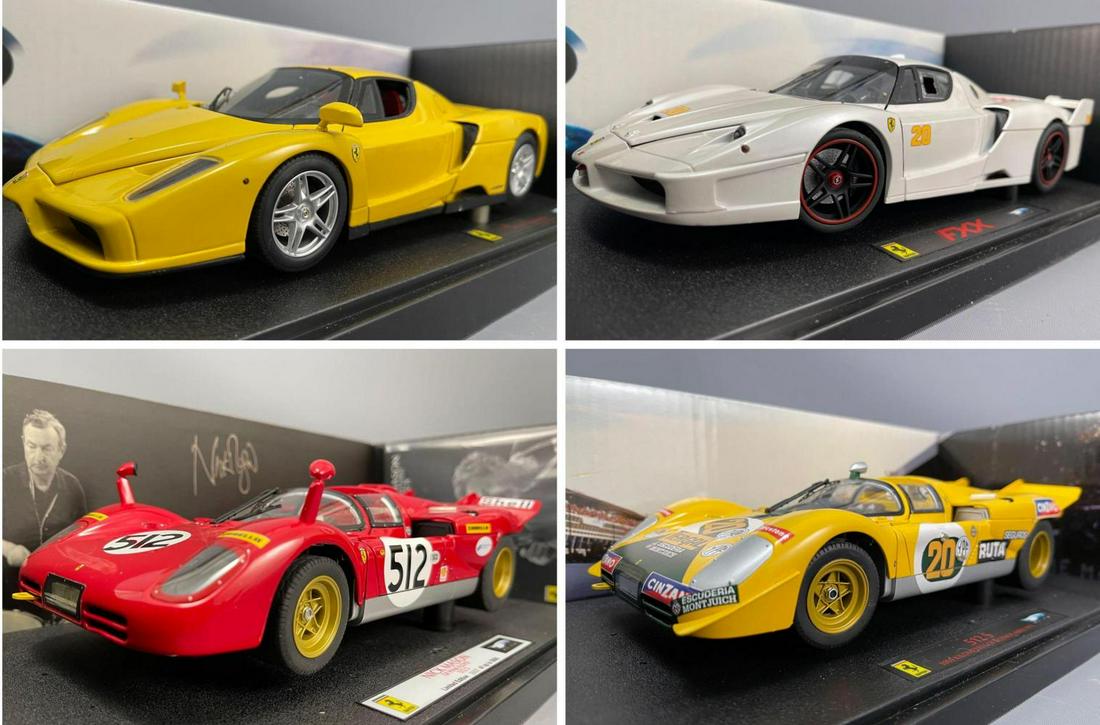 4 Hotwheels Elite Limited Edition Model Cars (1 of 12)