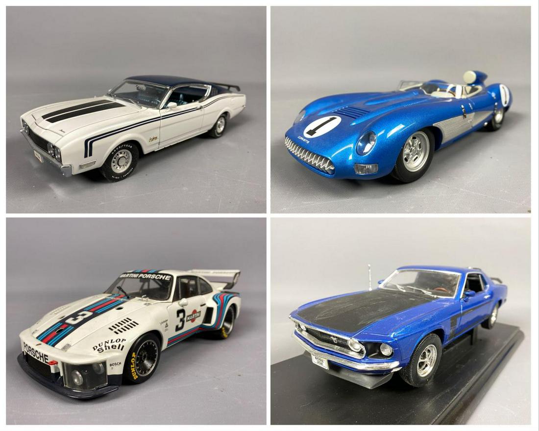 4 Assorted Diecast Model Cars (1 of 20)