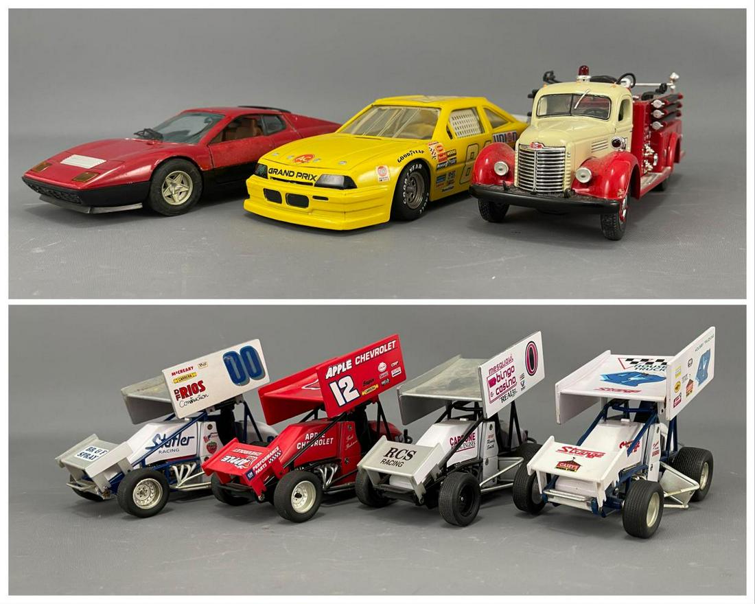 7 Model Cars By Bburago, Revell, Racing Champions (1 of 12)