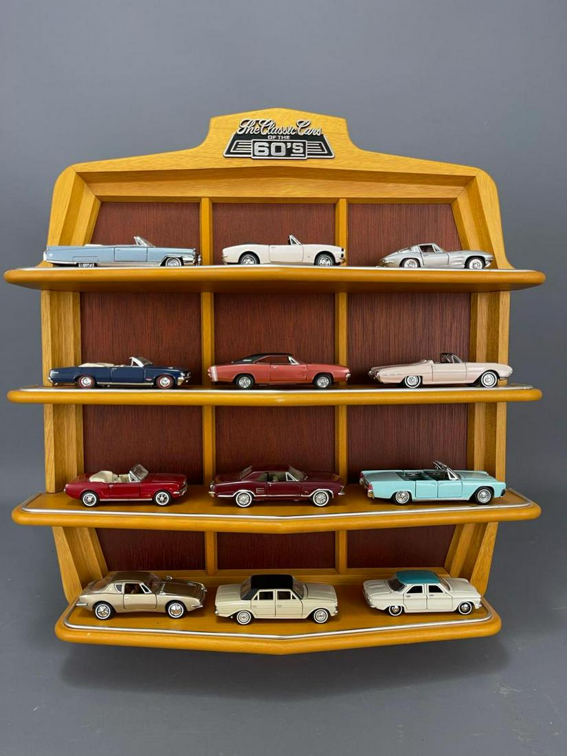 Franklin Mint 12 Car The Classic Cars Of The 60's