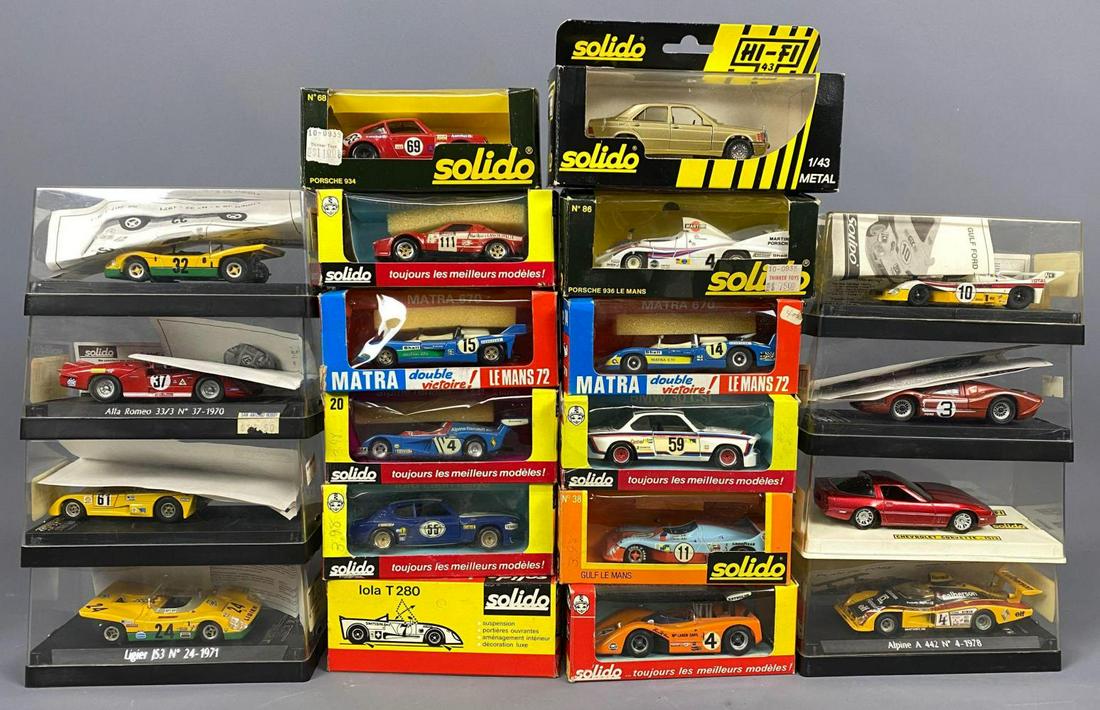 20 Solido Diecast Model Cars 1:43 (1 of 12)