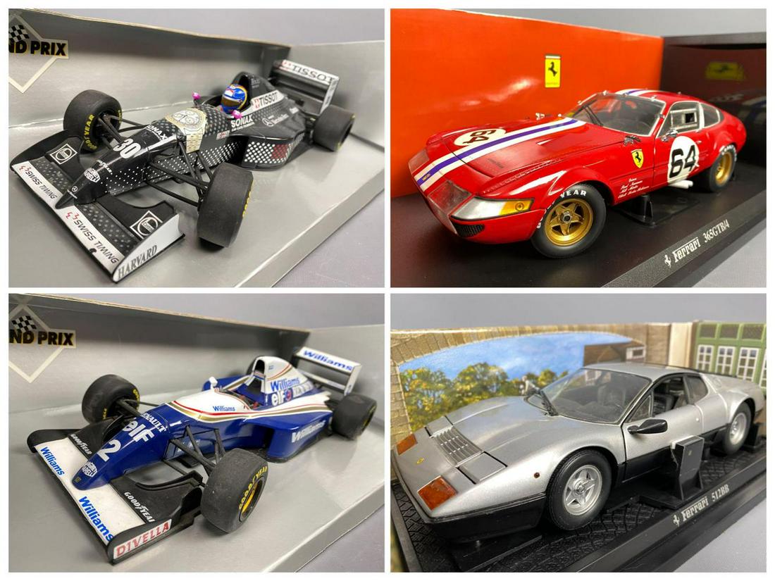 4 Diecast Model Cars Kyosho And Grand Prix (1 of 16)