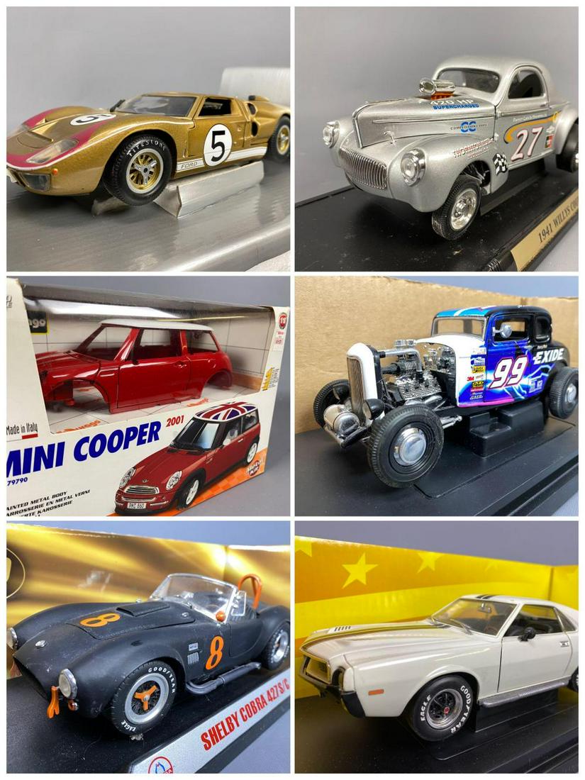 6 Assorted Diecast Model Cars 1:18 Scale (1 of 17)