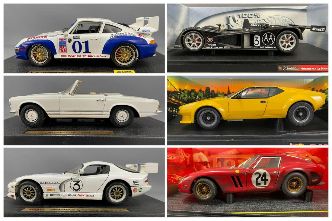 6 Model Cars By Anson, Hotwheels, and Maisto (1 of 17)