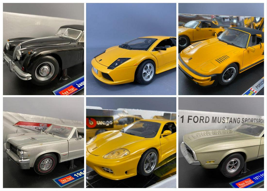 6 Assorted Diecast Model Cars (1 of 20)