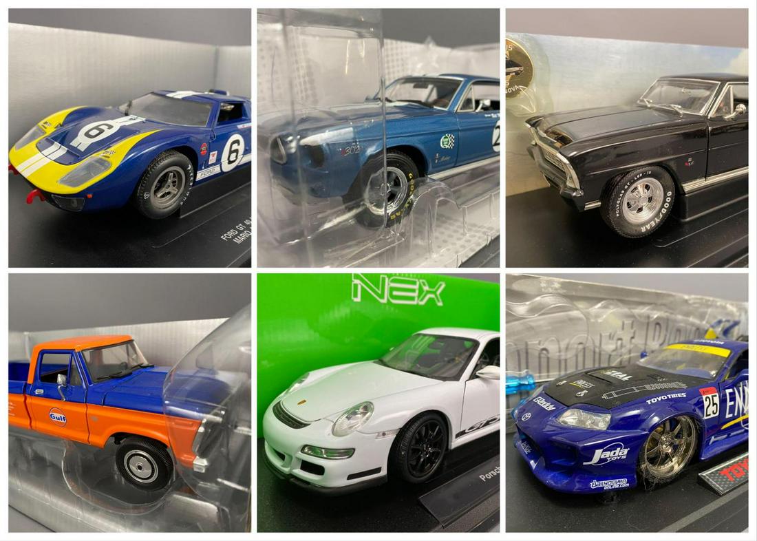 6 Assorted Diecast Model Cars (1 of 19)