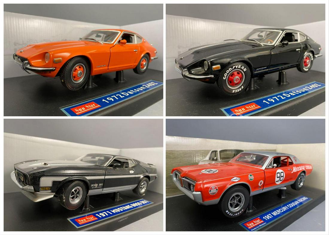 4 Sun Star Diecast Model Cars (1 of 19)
