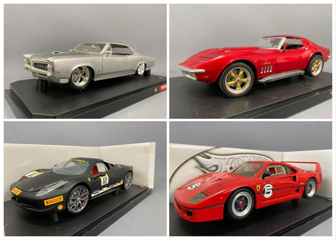4 Hot Wheels Diecast Model Cars (1 of 19)
