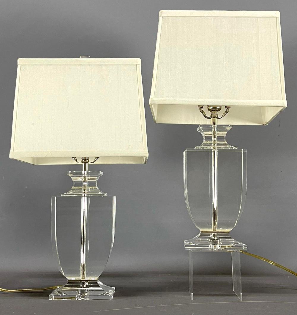 Pair Of Modernist Glass Table Lamps (1 of 15)