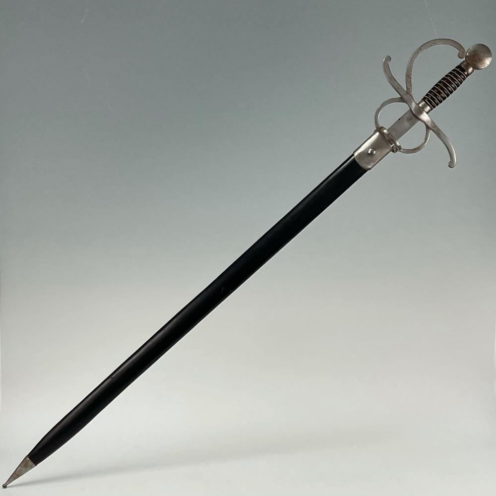 Older European Rapier with Leather Wrapped Hilt, Guard, (1 of 19)