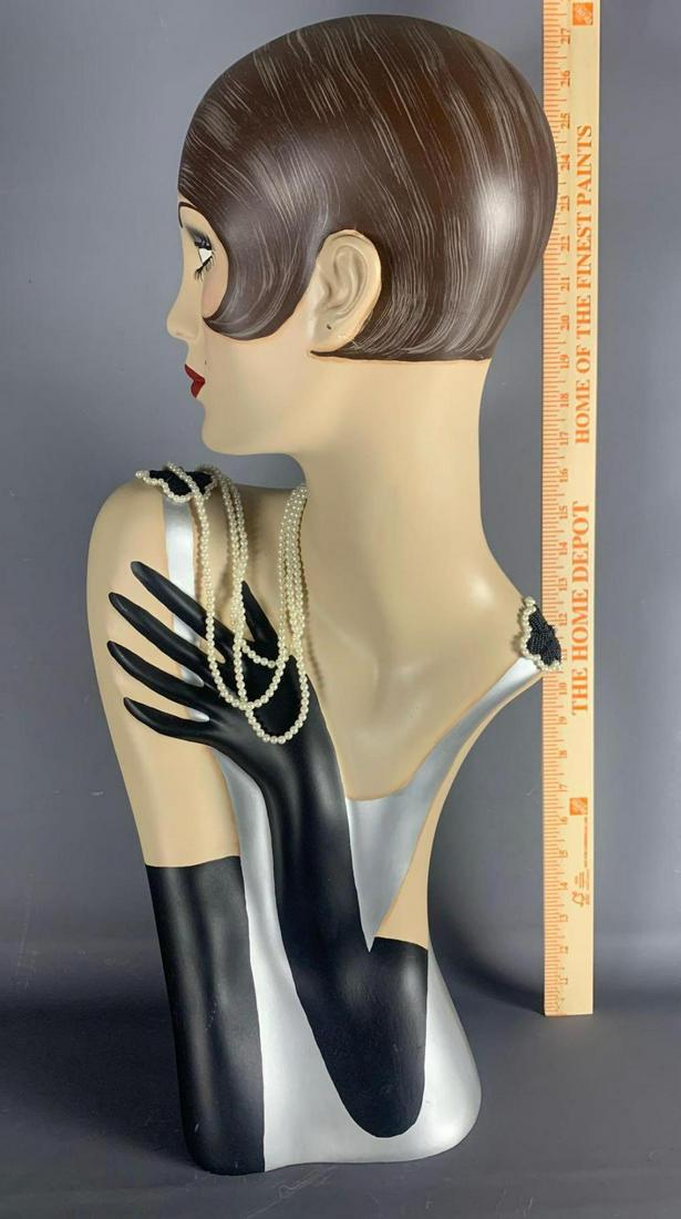 Signed vintage hand-painted mannequin (1 of 11)
