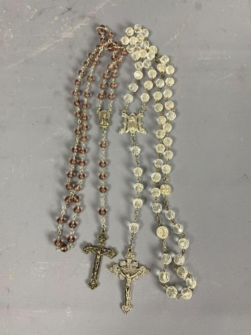 Two vintage bead rosaries (1 of 5)
