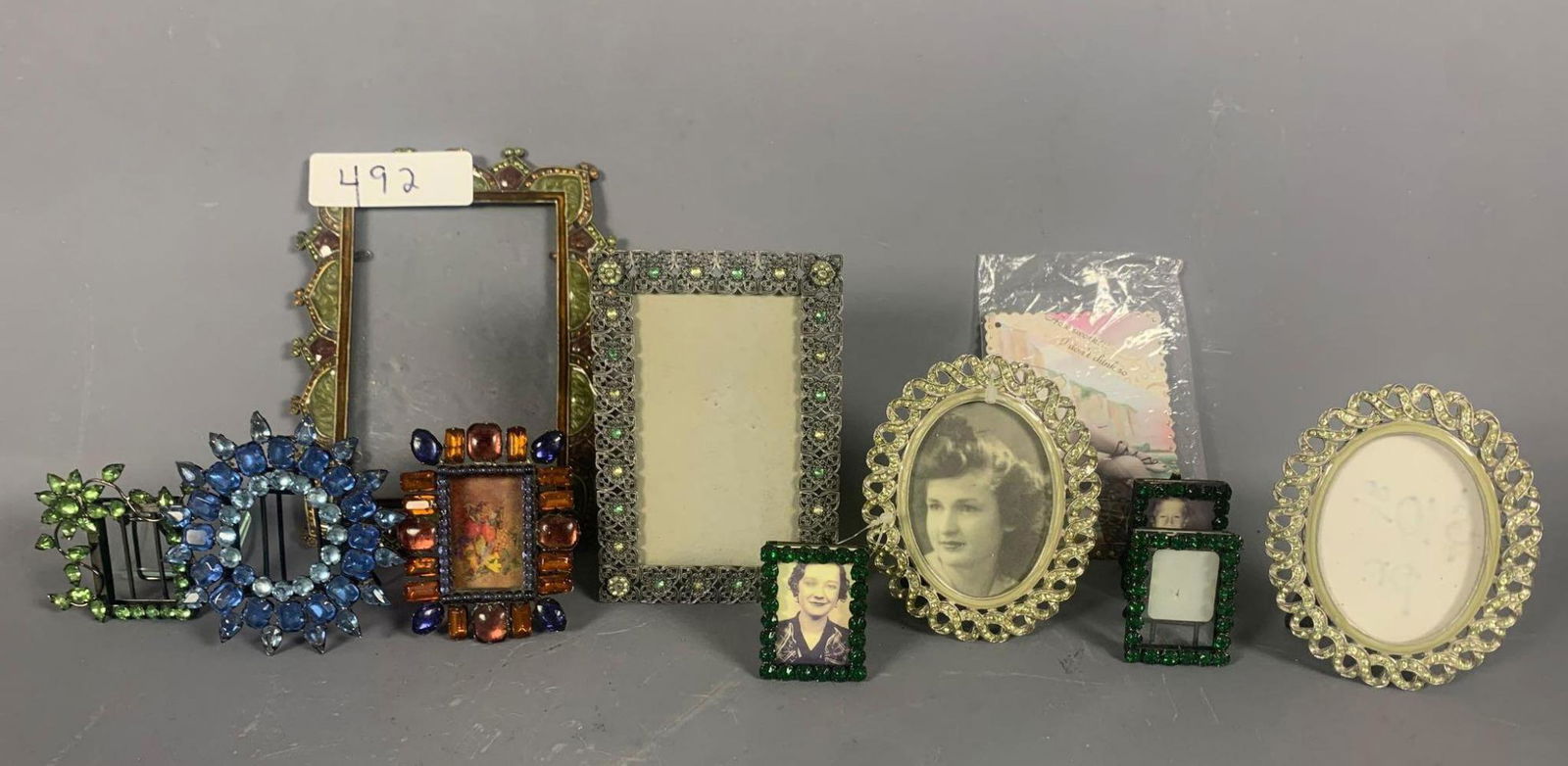 Fun Rhinestone Bejeweled picture frames (1 of 5)