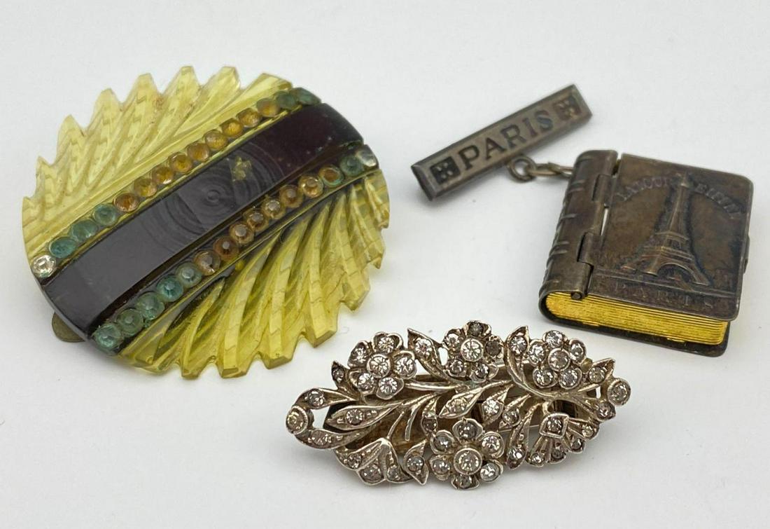 3 Art Deco & Paris Pins (1 of 11)