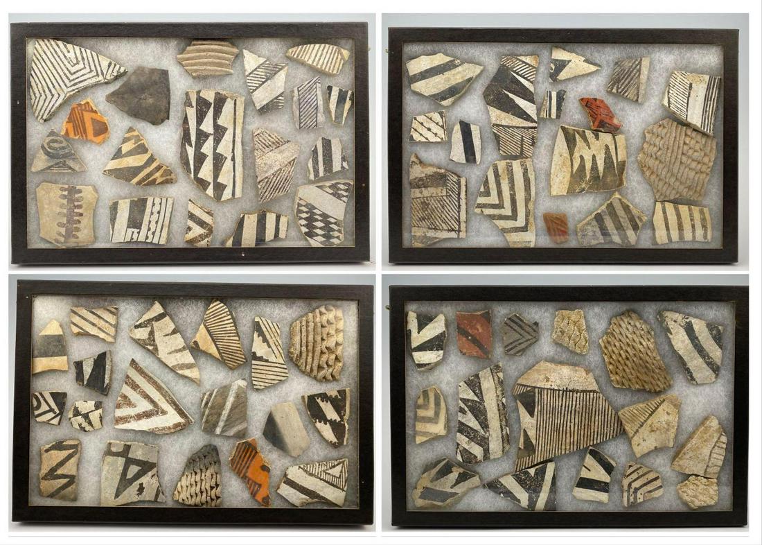 Native American Pottery Shards and Fragments Of Varying (1 of 20)