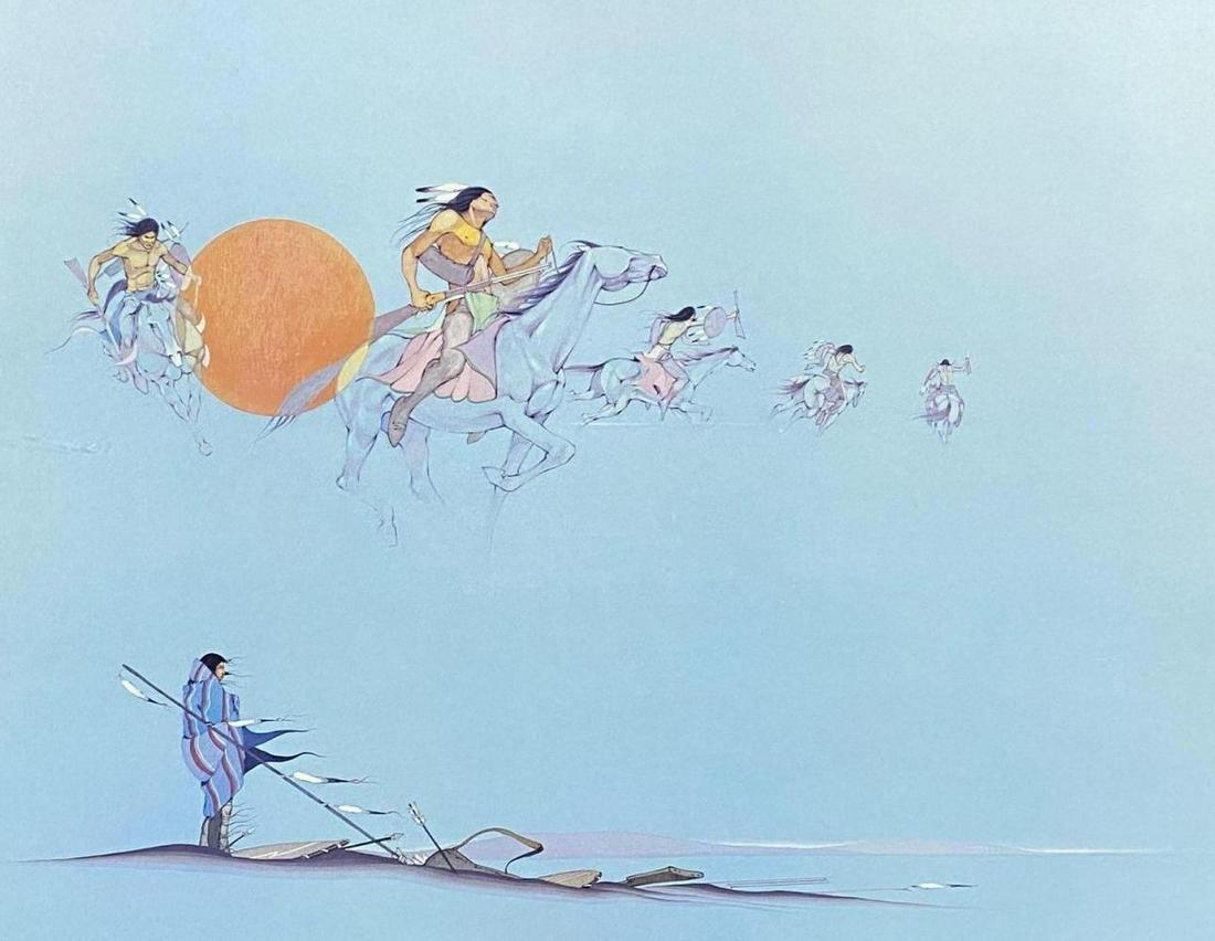 Jerome Tiger, Yesterday They Rode, Native American (1 of 10)