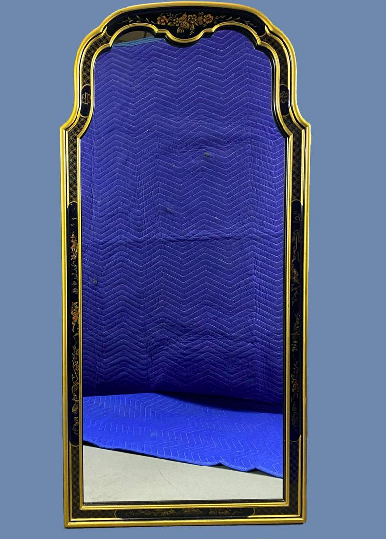 Chinoiserie Gilt Painted Wall Mirror (1 of 8)