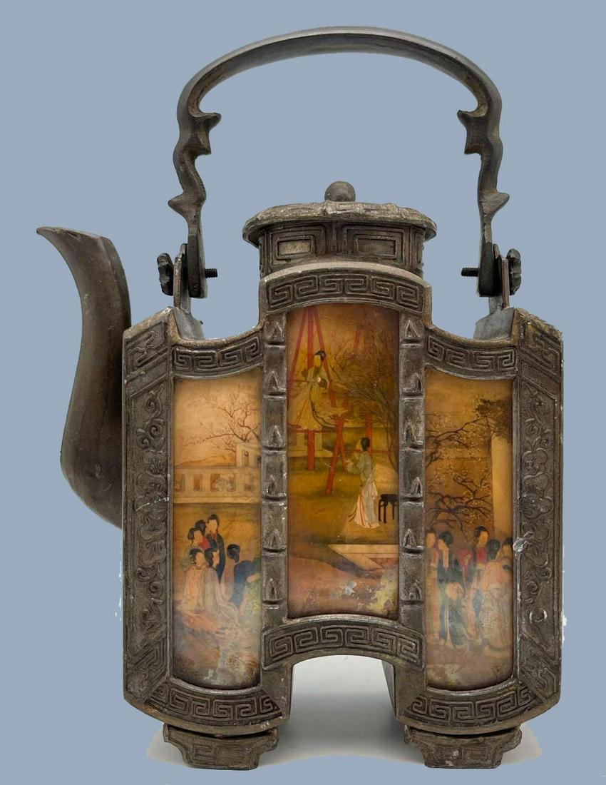 Yan Yongli, Chinese Qing Dynasty Teapot, Reverse (1 of 11)