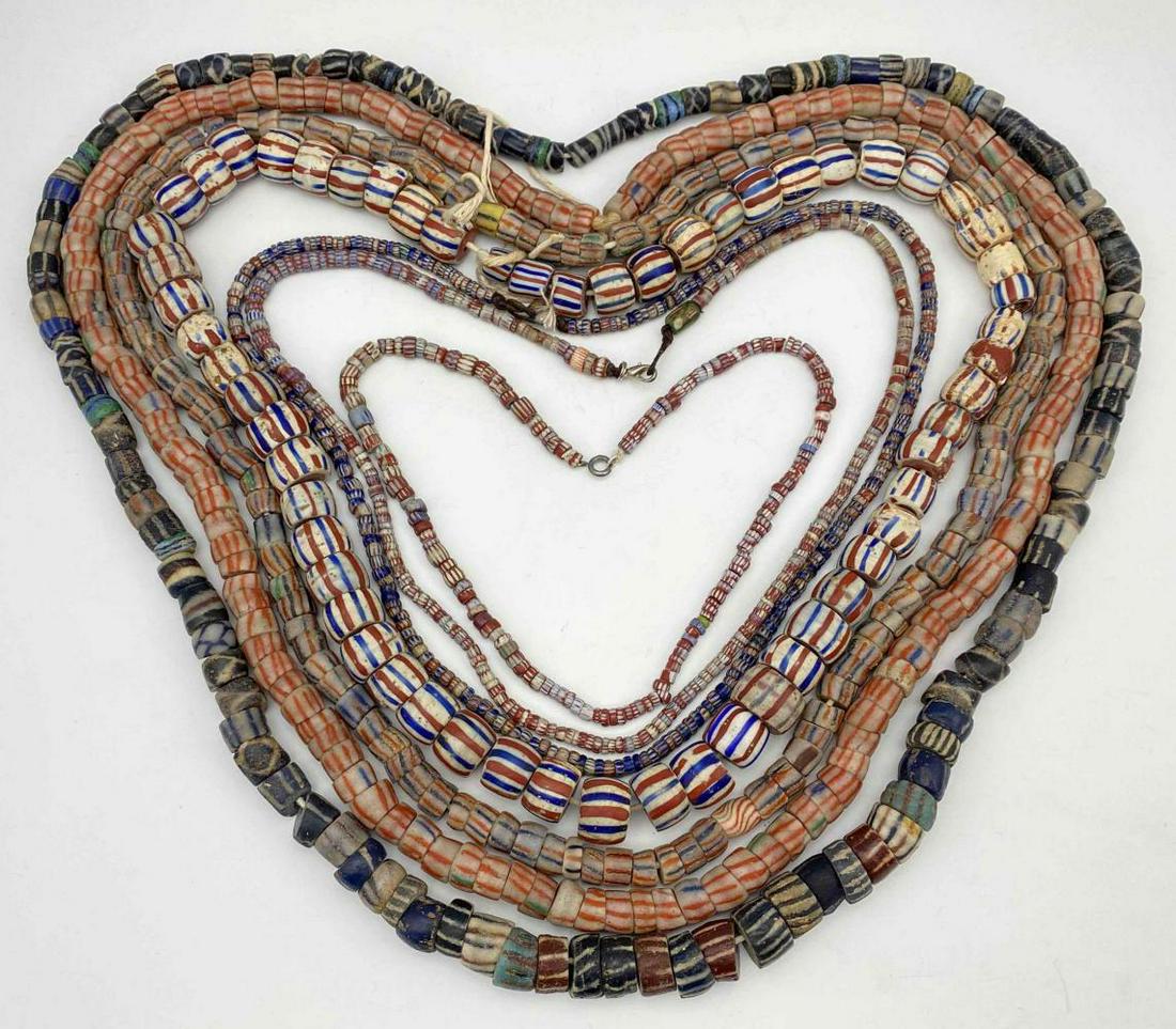 Lot of African Trade Beads, Including Venetian Strands (1 of 17)