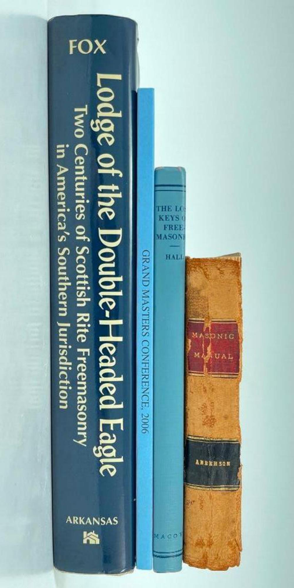 Lot of Masonic Books, From the Collection of the Grand (1 of 7)