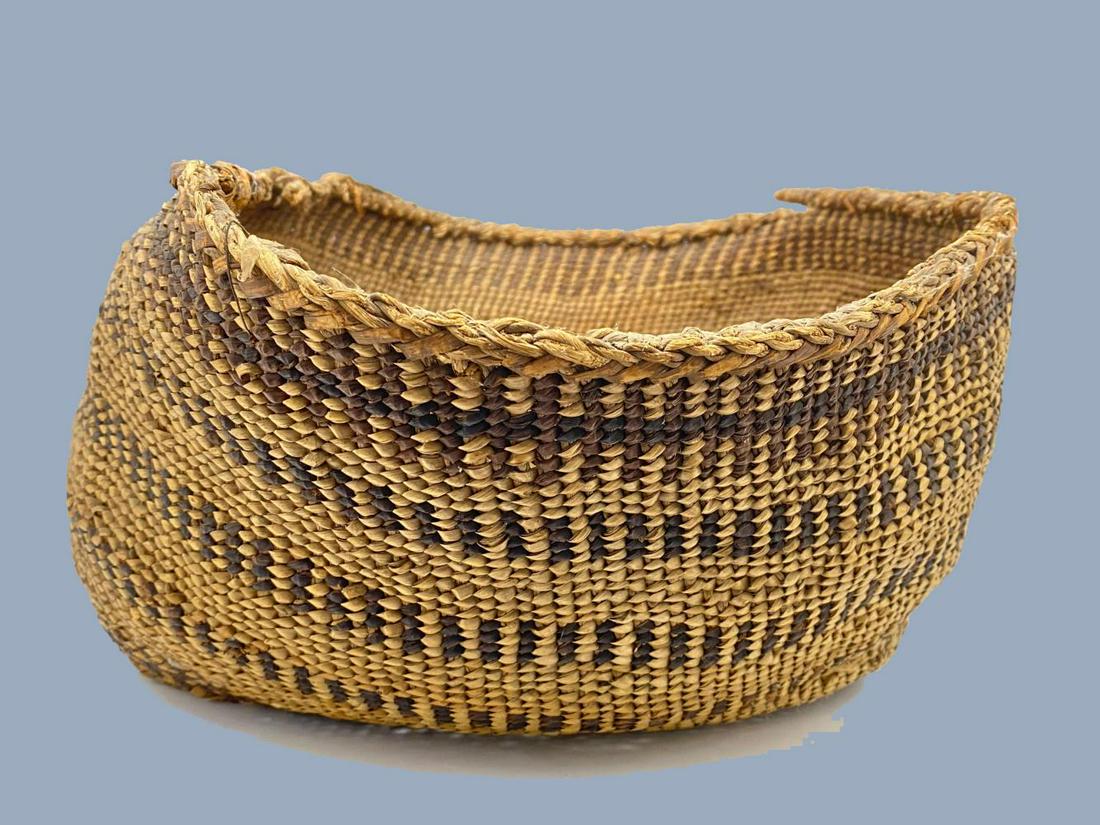 Native American Pit River Basket (1 of 7)