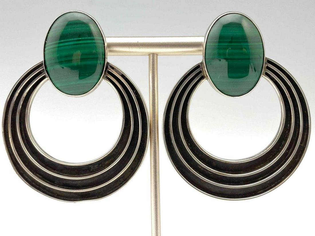 Joe Felix Native American Sterling Silver And Malachite (1 of 7)