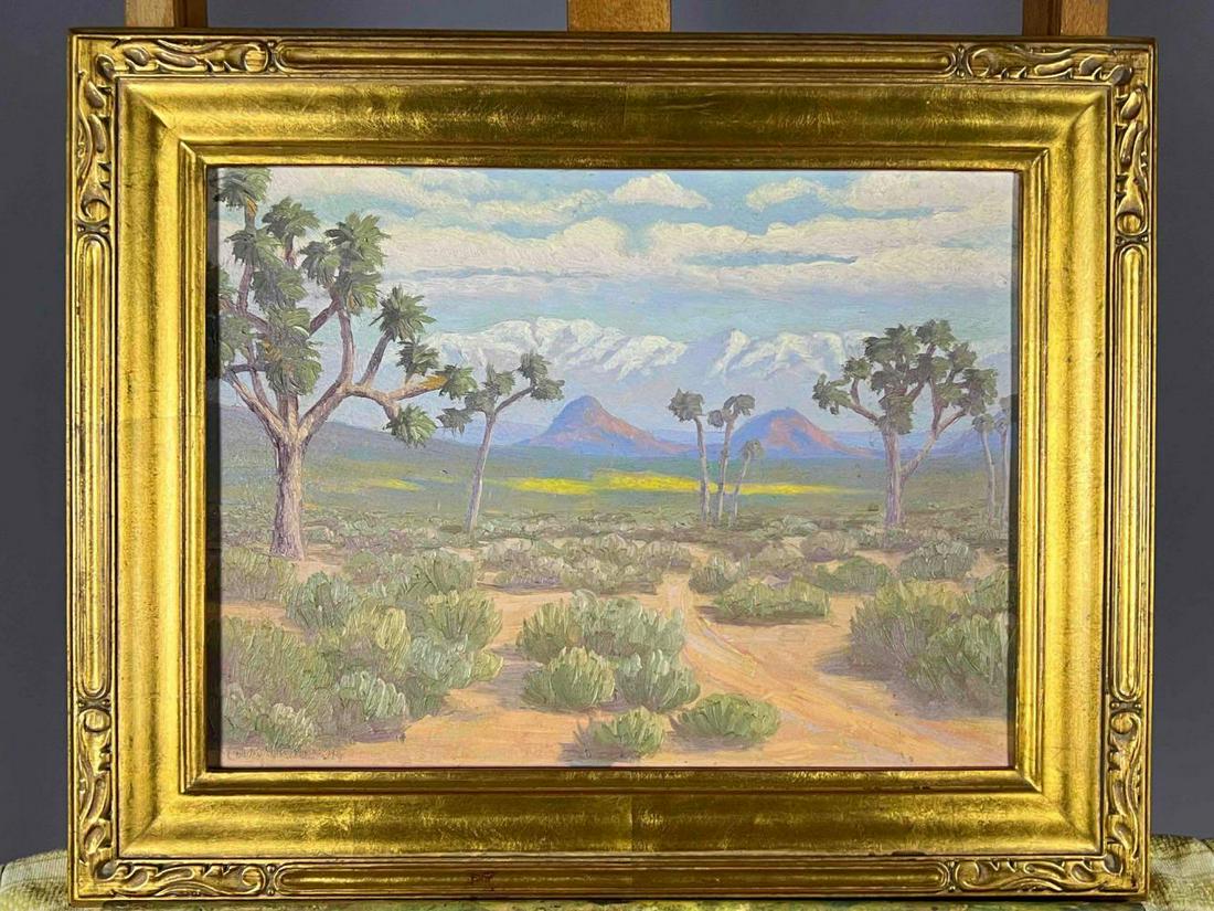 California Landscape, Charles Nicholson, Oil on Board (1 of 9)