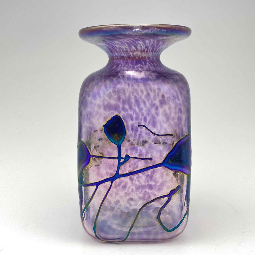 Robert Held Art Glass Pulled Ivy Vase (1 of 8)