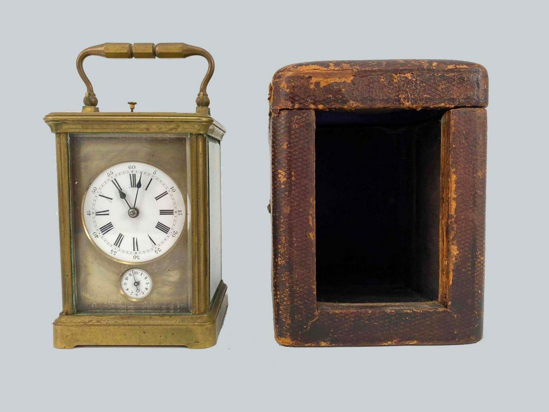 Swiss Higuilles Carriage Clock, 19th C (1 of 18)