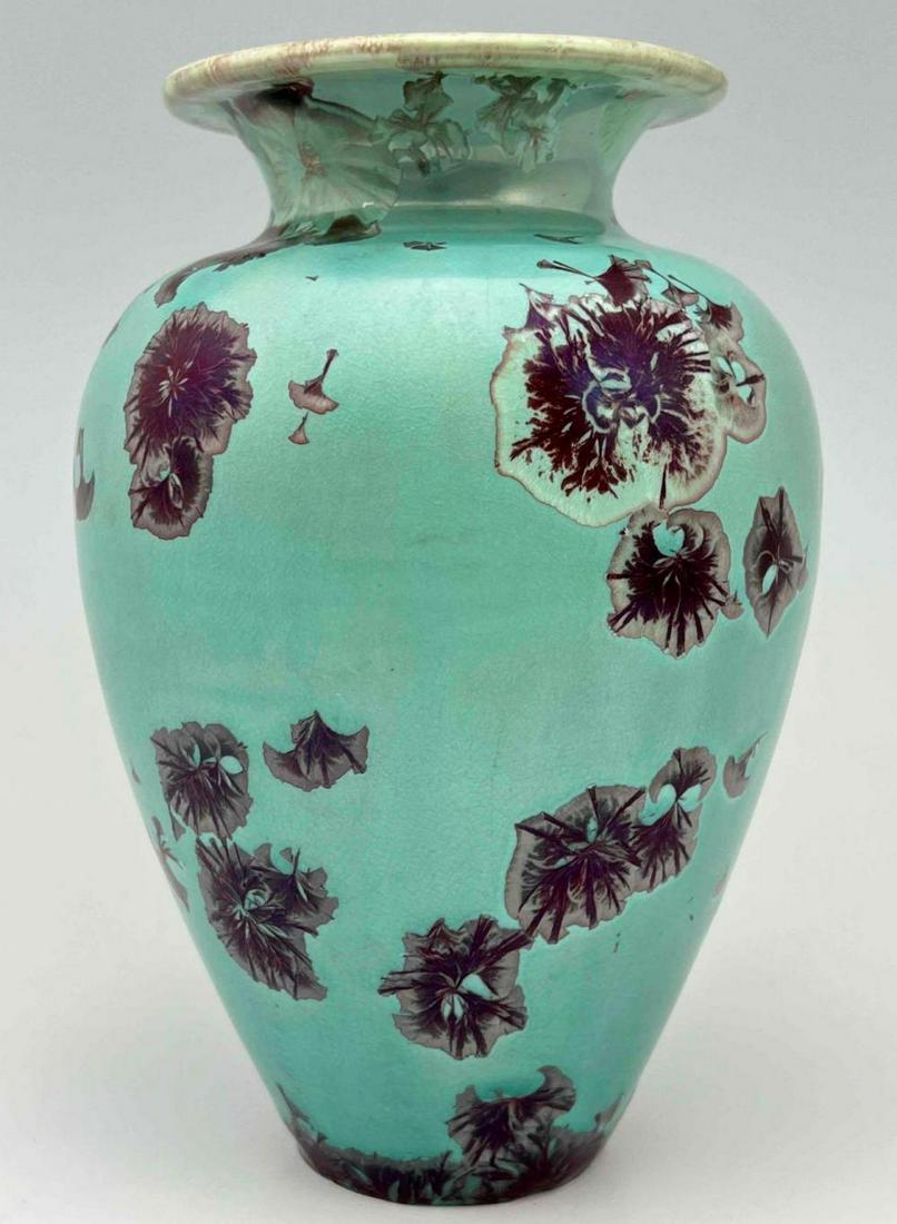 John Mankameyer Mid Centruy Crystalline Glaze Vase (1 of 9)