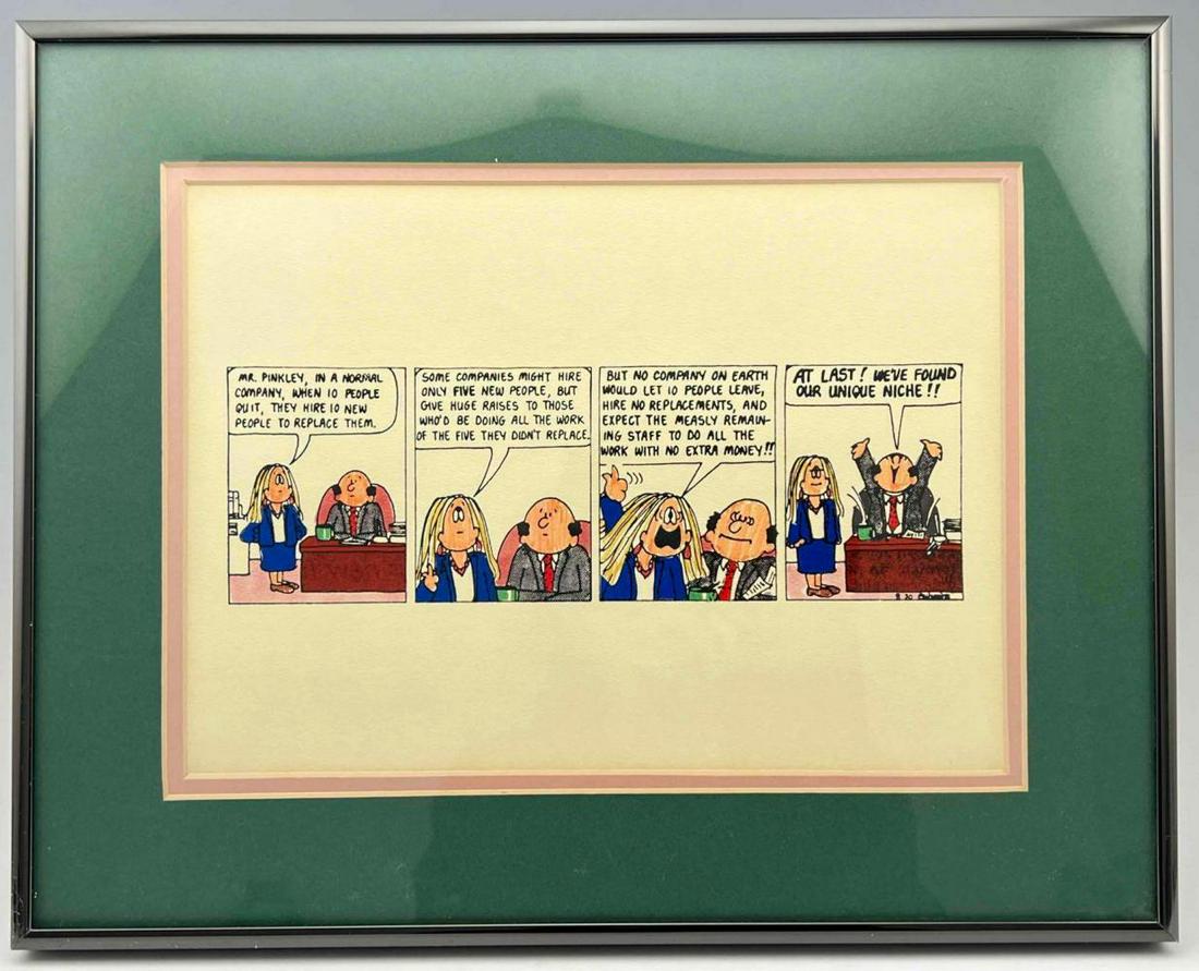 Cathy Guisewite, Original Color Comic Strip, Framed (1 of 5)