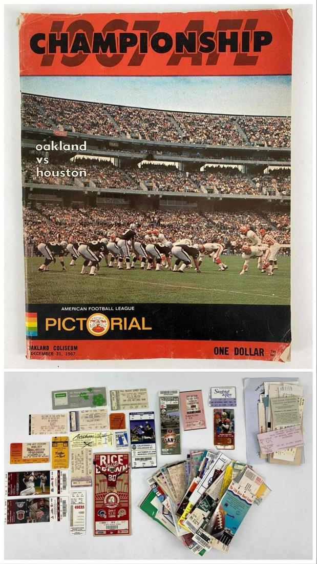 Large Lot of Ephemera and Ticket Stubs, Including (1 of 20)